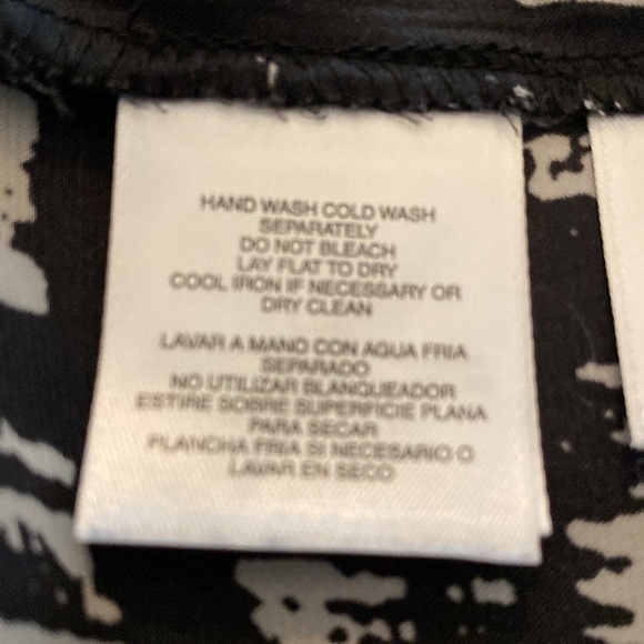 Nine West Black Sleeveless Blouse Size L - Picture 9 of 11